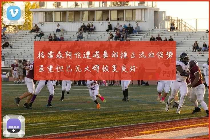 格雷森阿伦遭遇鼻部撞击流血伤势虽重但已无大碍恢复良好